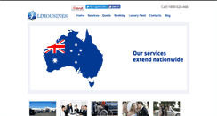 Desktop Screenshot of jclimousines.com.au