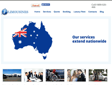 Tablet Screenshot of jclimousines.com.au